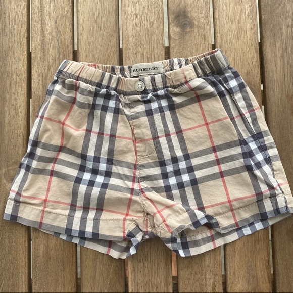 girls burberry shorts